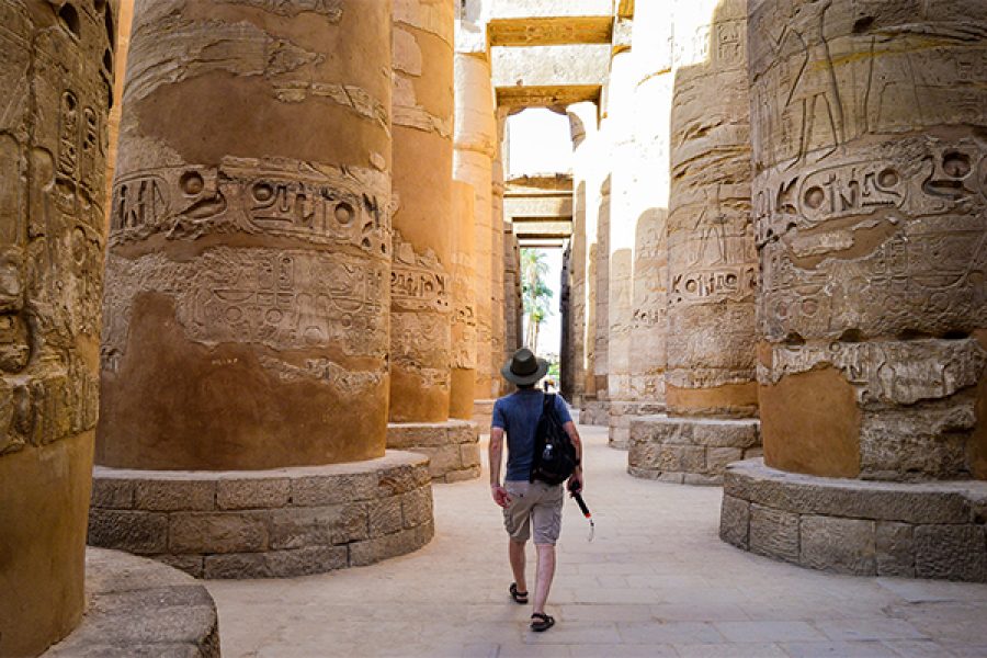 The route of the pharaoh (Cairo-Luxor)